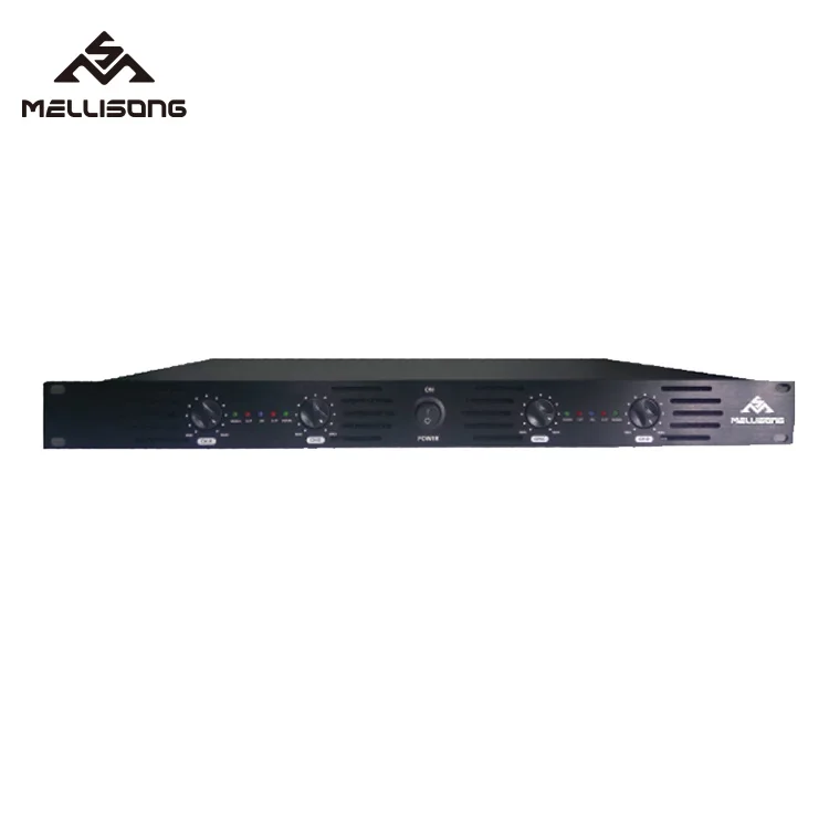 Digital 1U MA4200 subwoofer class d home power amplifier professional with CE ROHS certification