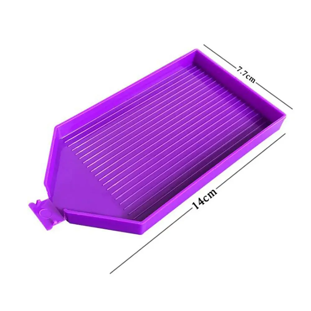 لوحة بلاستيكية بسعة كبيرة للرسم الماسي ، ملحقات تطريز 5D تصنعها بنفسك ، لوحة حفر كبيرة #6