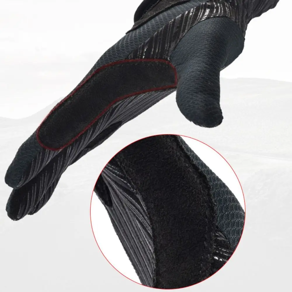 Guanti da equitazione in pelle scamosciata Guanti equestri leggeri resistenti all'usura Comodi guanti da equitazione sportivi antiscivolo