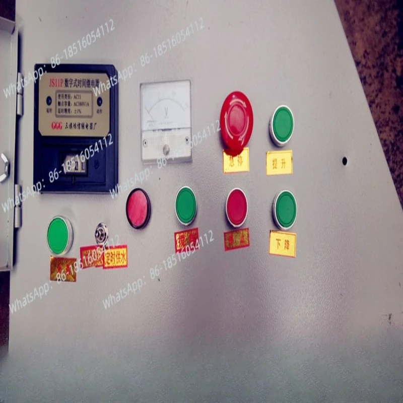 Lifting JS500 concrete cement mixer triangular square electric control box