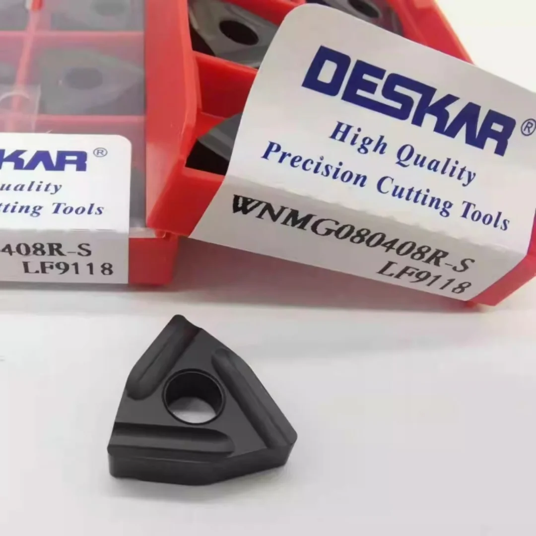 

WNMG080404R-S LF9118 /WNMG080404L-S LF9118 /WNMG080408R-S LF9118 /WNMG080408L-S LF9118 Твердосплавные пластины для токарных лезвий с ЧПУ, 10 шт.