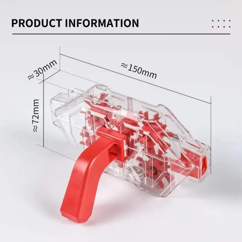 منظف سلسلة الدراجة سريع التحرير/تثبيت، منظف سلسلة الغمر البصري الشفاف، أدوات تنظيف دراجة الطريق، معدات ركوب الخيل #6