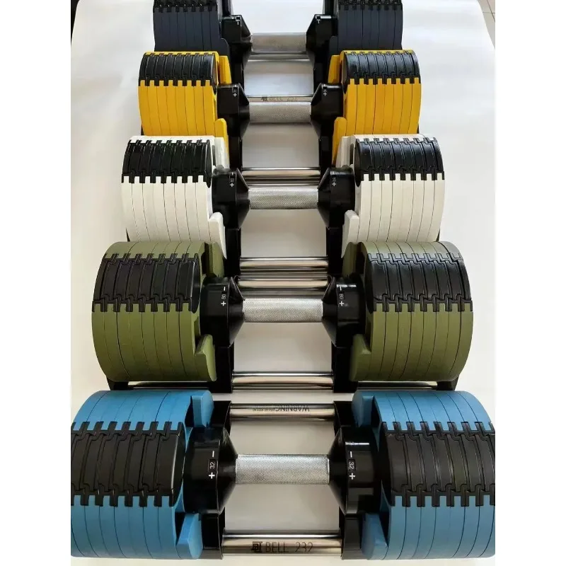 

Новое поступление 2024 года, высокое качество, 32 кг, 36 кг, 80 фунтов, 90 фунтов, 100 фунтов, 2 кг, регулируемая гантель с кронштейном