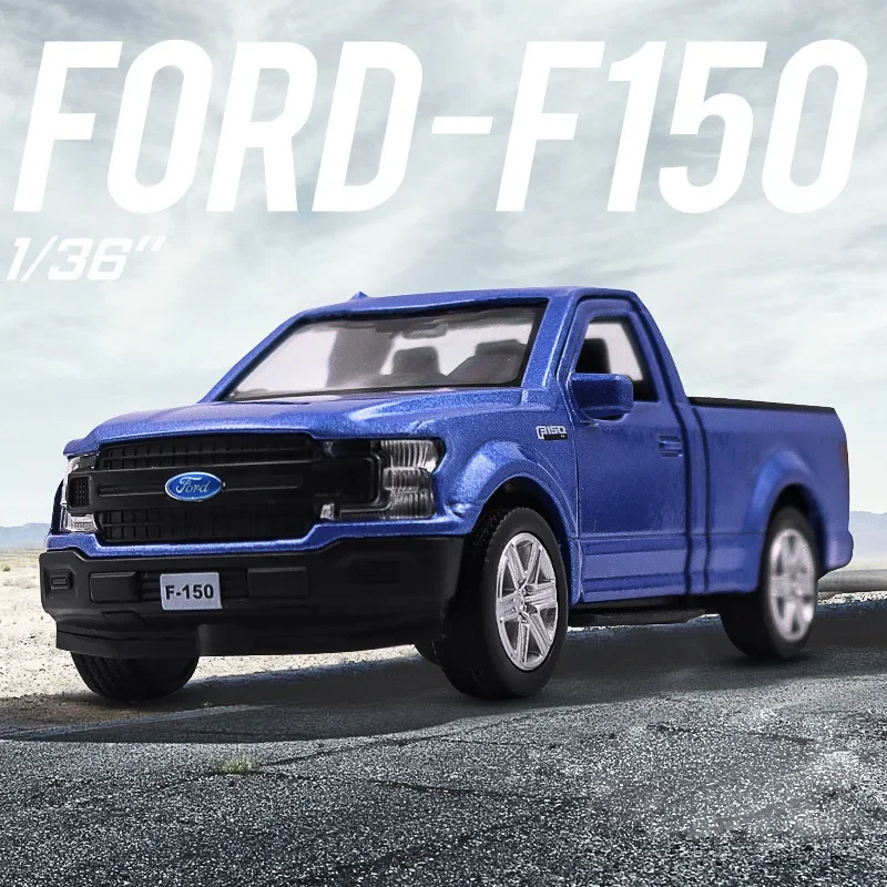 

Модель автомобиля Ford F150 в масштабе 1:36, литой автомобиль, игрушки для мальчиков, подарок на день рождения, игрушки, коллекция автомобилей