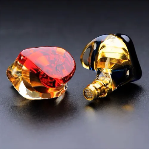 Imagen 2 del producto FENGRU Diy QZX-A1 auriculares intrauditivos de resina hechos a medida auriculares deportivos HiFi para correr con interfaz MMCX (no incluido el Cable)