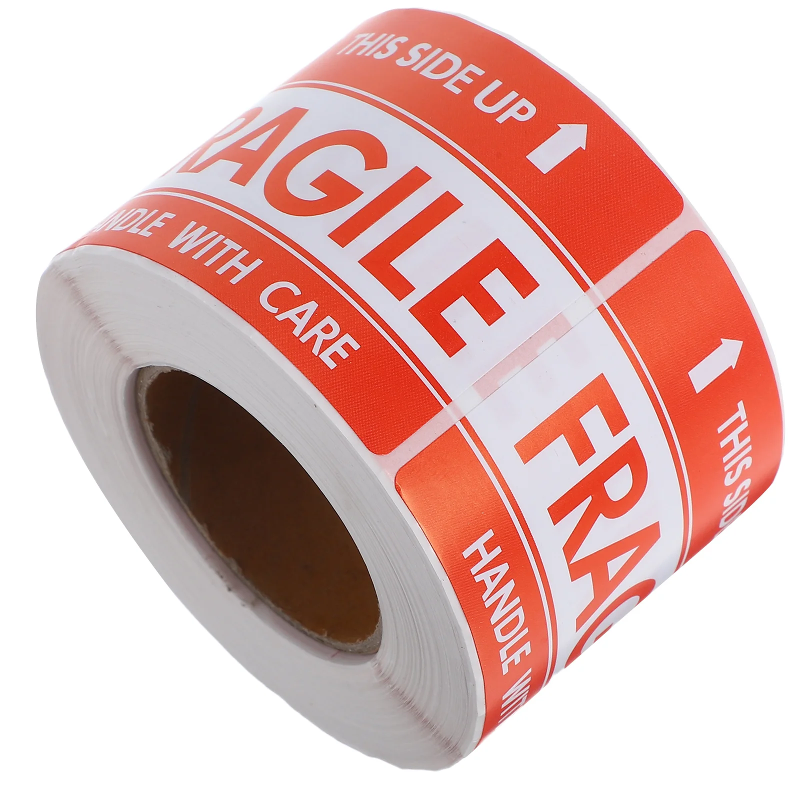 

Fragile Product Reminder Tag Inventory Stickers Goods Glass Label Decal Shipping Sleeves Paper for Airport Luggage