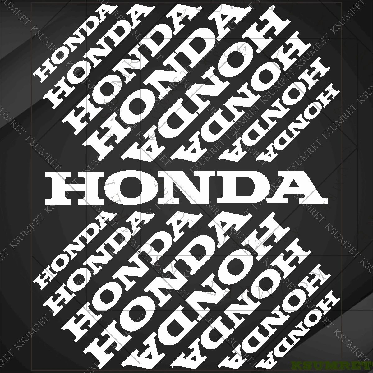 

For Honda Sticker Motorcycle Stickers Tank Helmet Accessories Waterproof