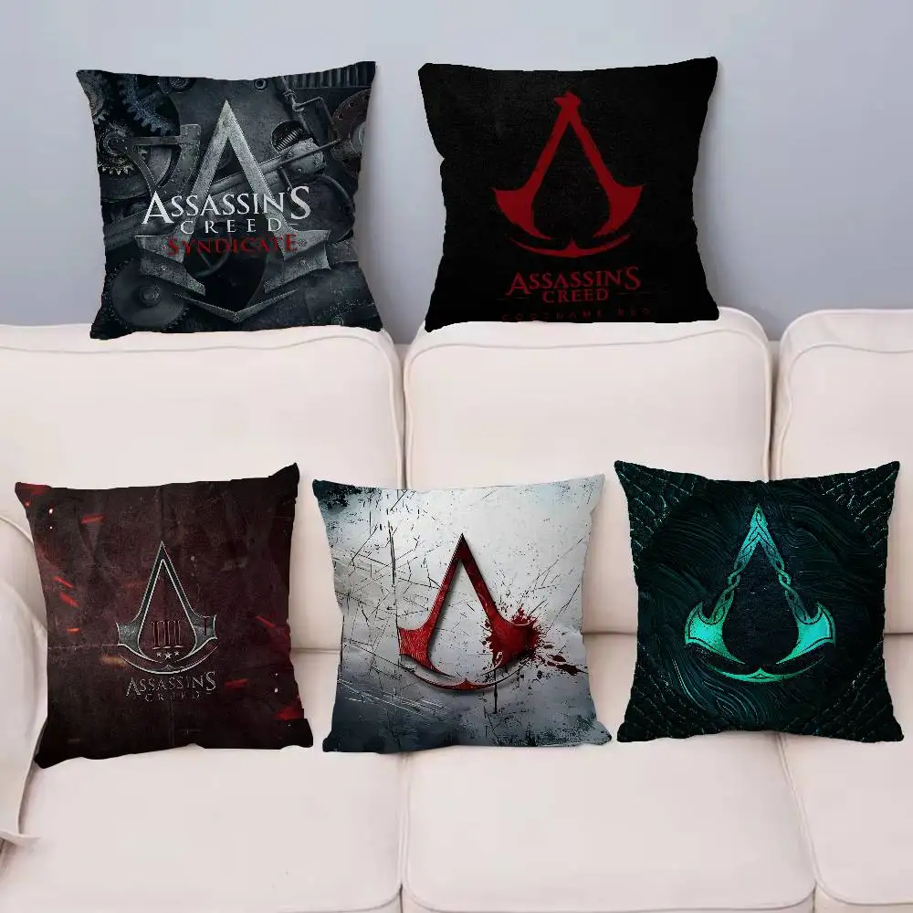 Game A-Assassins C-Creeds Pillow Cover for Bedroom Room and Living Room Sofa Decorative Cushion Cover