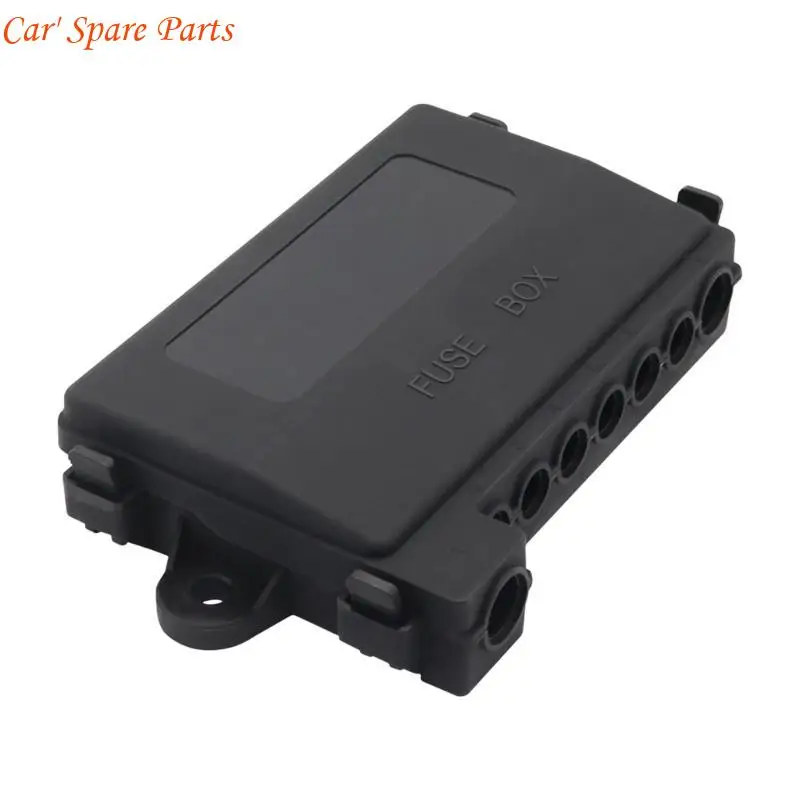 

Y4UA DC70V Car Truck Boat 7 Way Fuses Box Holder 1 In 7 Out 15A～250A Fuses Box Block