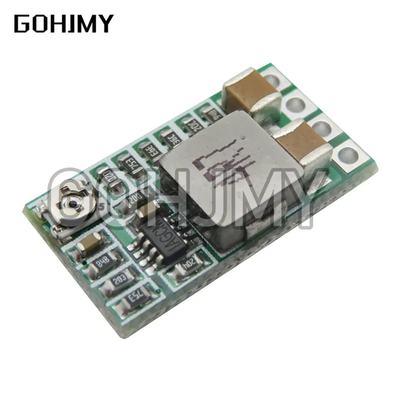 10Pcs Mini DC-DC 12-24V To 5V 3A Step Down Power Supply Module Voltage Buck Converter Adjustable 97.5% 1.8V 2.5V 3.3V 5V 9V 12V