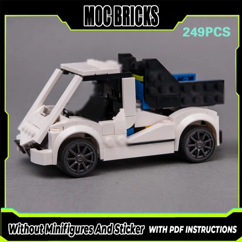 

Конструктор City Car Model MOC: Грузовой Транспортный Автомобиль с Подсветкой, Модульная Технология, Подарки, Набор для Сборки, Детские Игрушки