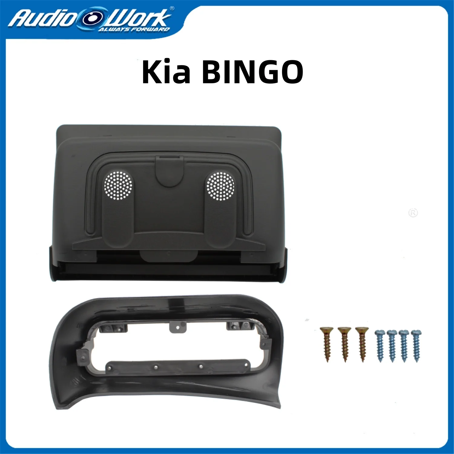 Car accessories 10 Inch Car Frame Fascia Adapter Android Radio Audio Dash Fitting Panel Kit For  Kia BINGO