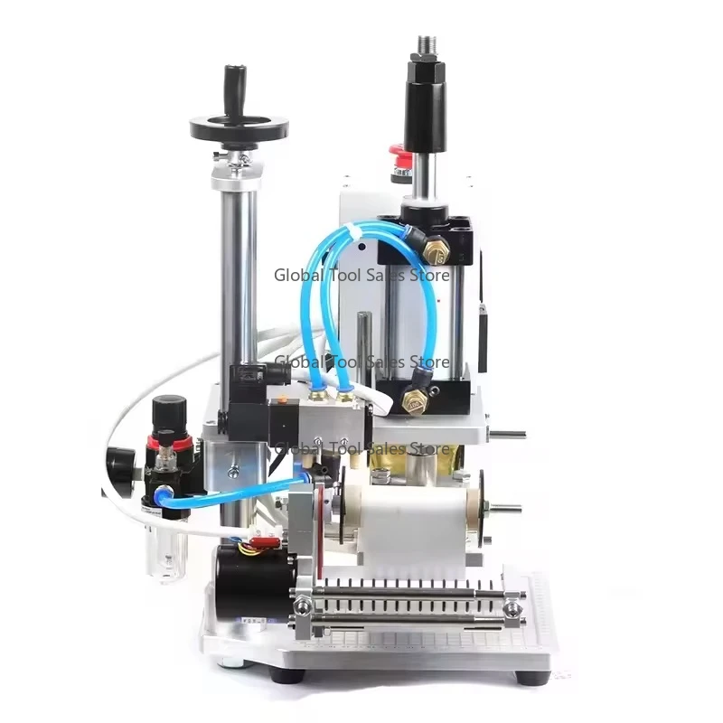 

Mini Pneumatic Multi-function logo Embossing Hot Stamping Machine Hot Foil Machine Aluminum Gold Foil Printer