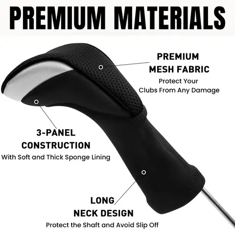 10 best sales गोल्फ क्लब हेडकवर - №1