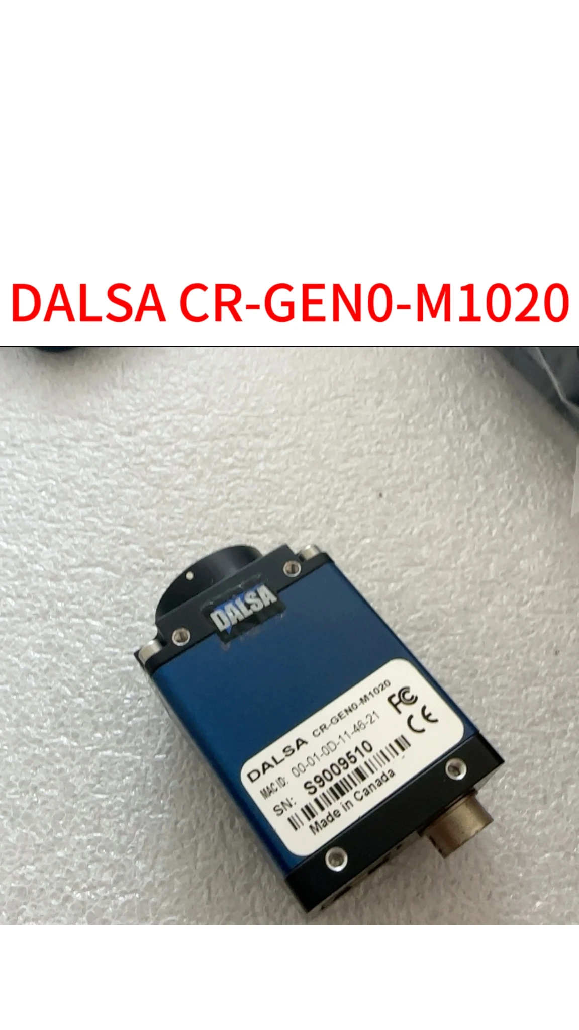 

Brand New DALSA CR-GEN0-M1020