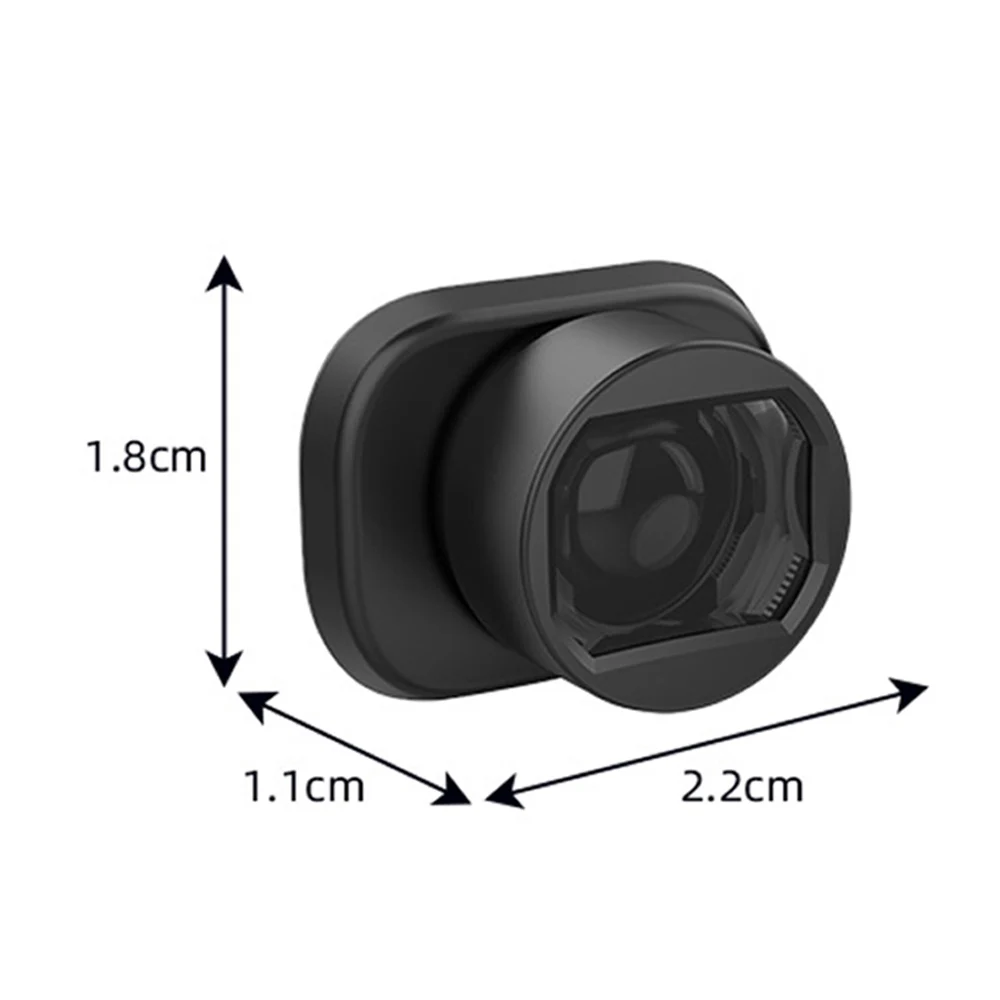 For DJI Mini 4 Pro Wide Angle Filter Wide-angle Movie Lens Drone Camera Accessories