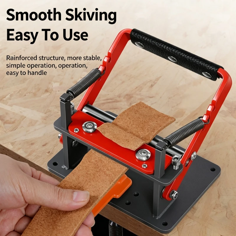 Skiver Leather Thin - Máquina Manual de Desbastar Couro 85mm,