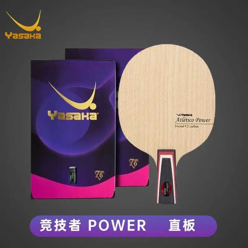 YASAKA Competitor Spin Speed Power Tafeltennisblad Aramid Carbon Pro Ping Pong Racket
