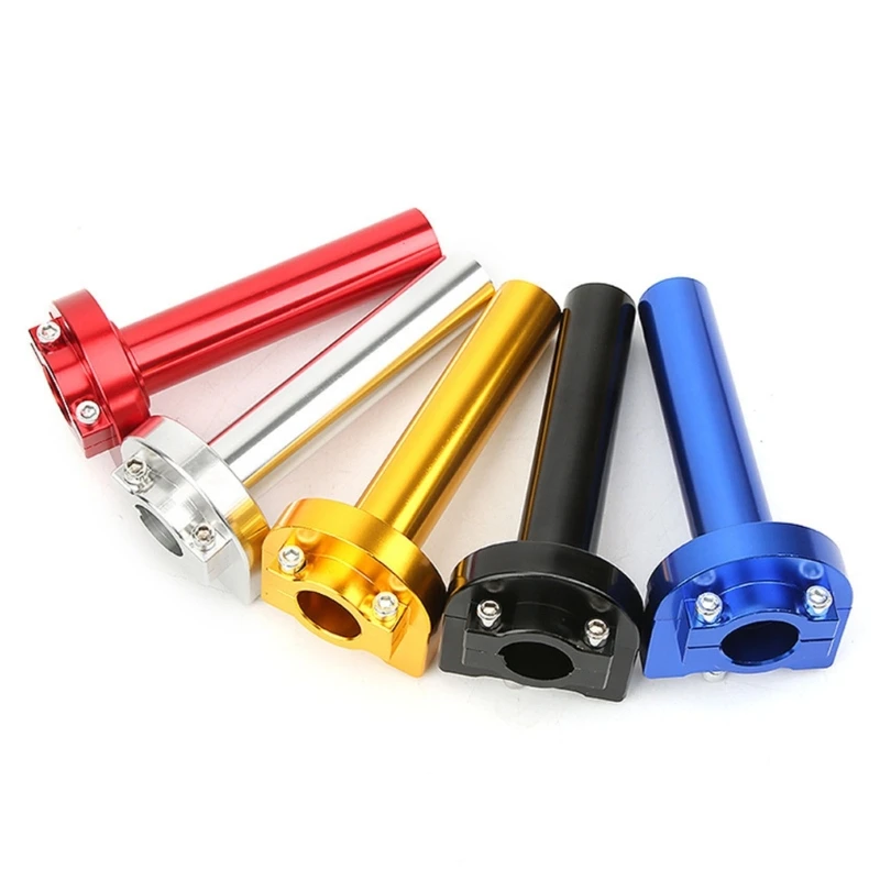 0XXD 22mm 7/8inch Motorcycle Throttle Handle Bar Grip Pit Dirt Bike Accessories