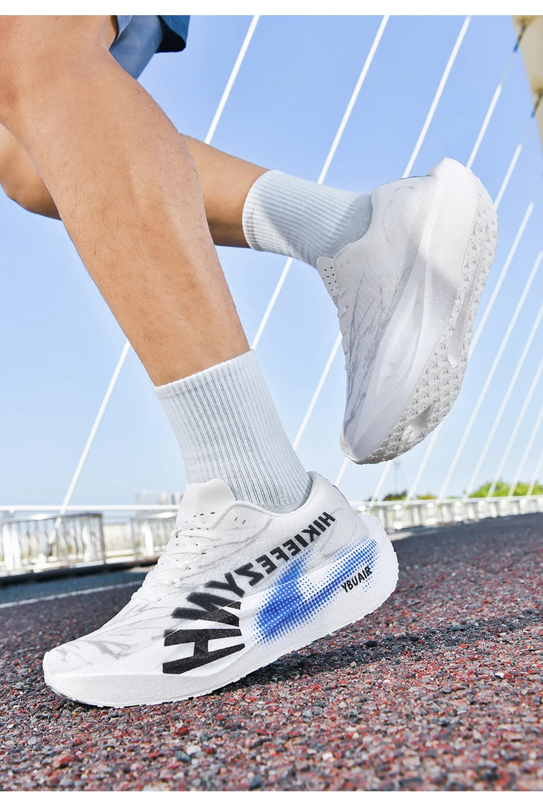 Herren Carbon-Platten-Laufschuhe Atmungsaktive Sportschuhe Stoßdämpfende Trainer Outdoor-Marathon-Jogging Damen-Tennisschuhe – Detail 29