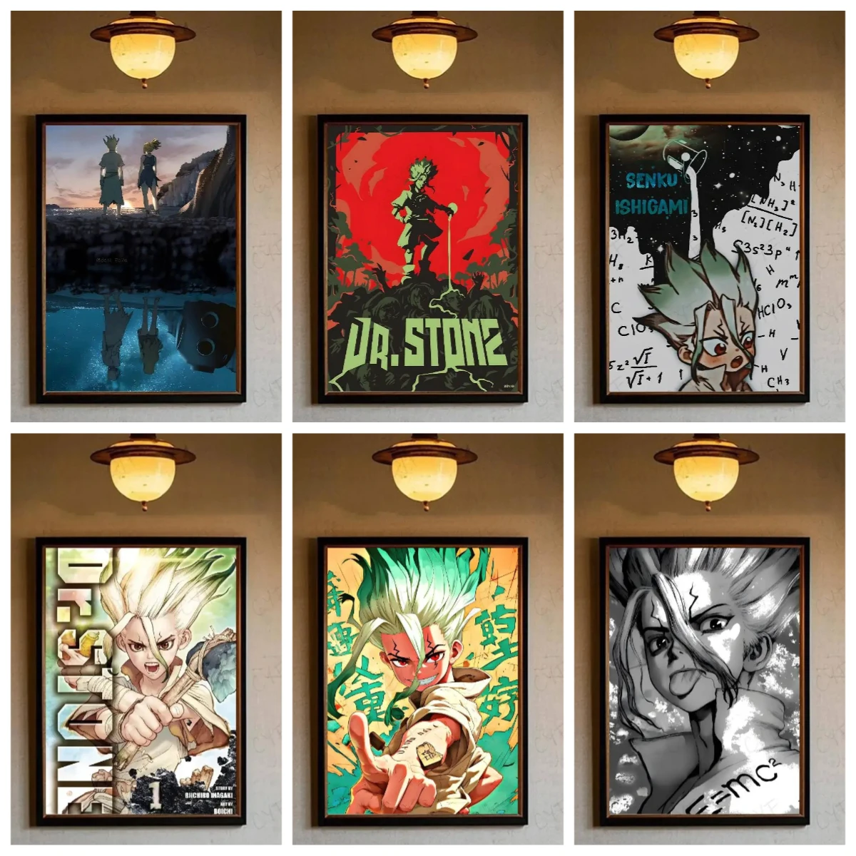 Adult Jigsaw Puzzle 1000 Pieces Puzzle  Classic Anime Dr Stone Paper Puzzle Decorative Painting Exercise Brain Thinking