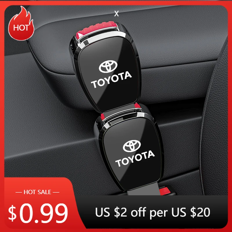 

Для Toyota 2026, горячие колпаки-концентраторы, автомобильный зажим для ремня безопасности, удлинитель, замок ремня безопасности, пряжка, аксессуары для Toyota Land Cruiser Yaris C
