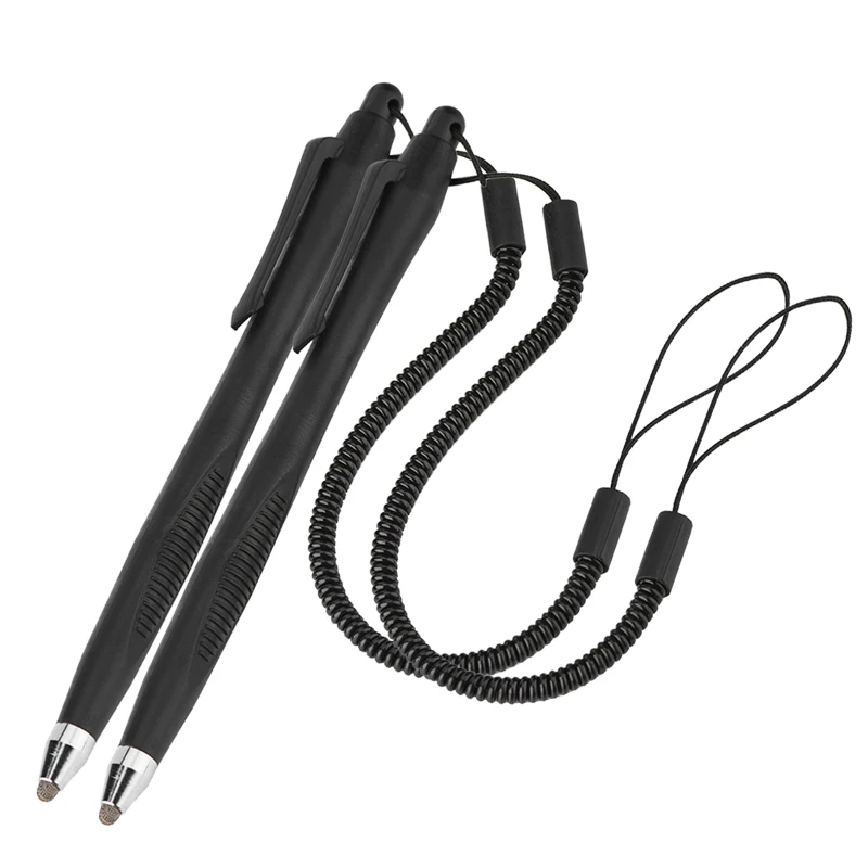 2 Pieces Universal for Touch Screen Pen with Spring Hose Tablet Phone Fine Tip Pen for Smooth Painting Drawing Dropship