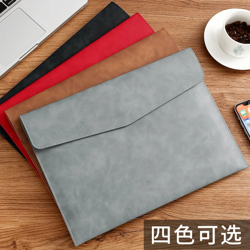 File BagA4Storage File Package Business Office Stationery Sales Contract Material File BagPULeather