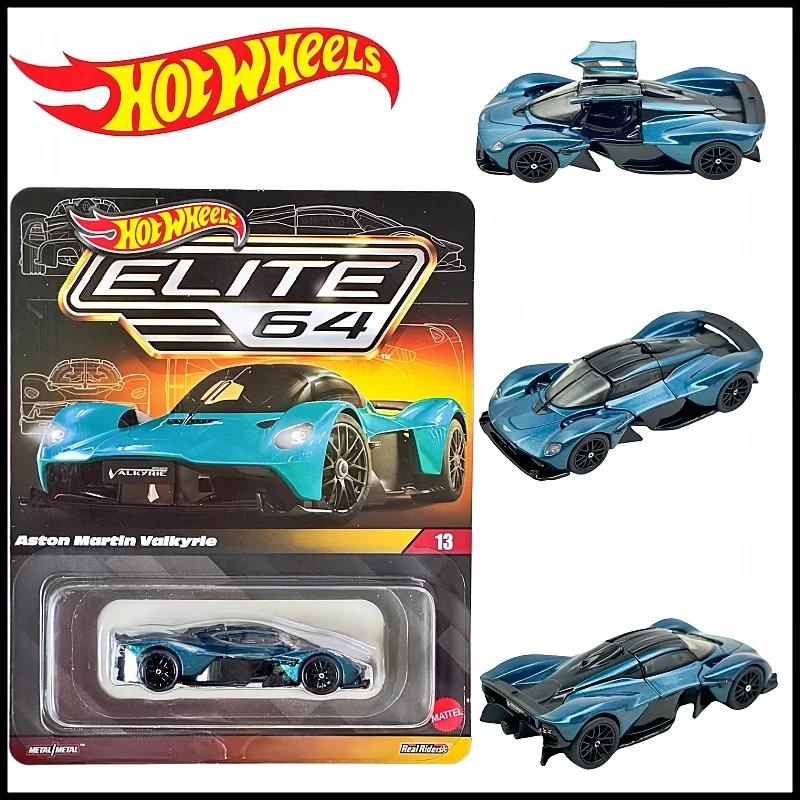 

Hot Wheels Aston Martin Valkyrie Elite Edition 1/64 Scale Diecast Model Car Collectible For Car Enthusiasts Display Decoration