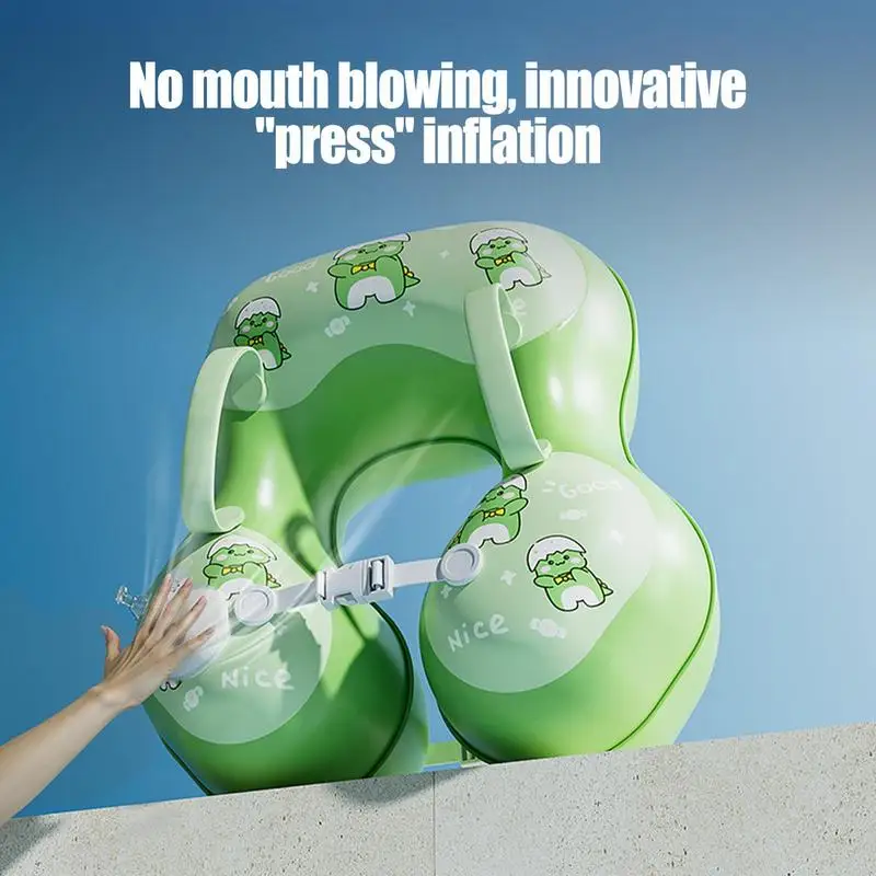 Swim Ring for Babies Children's Parties Circle Cartoon Inflatable Swimming Ring Kids Swimming Pool Bathing Inflatable Lifebuoy