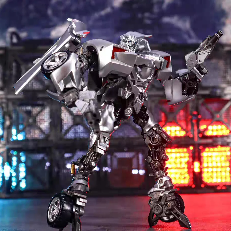 재고 있음 변신 장난감 LS-08 사이드스와이프 오토봇 액션 피규어 모델 컬렉션 로봇 장난감 선물 재발행