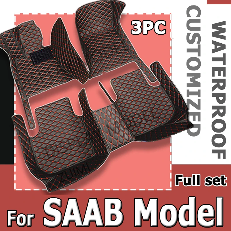 Car Floor Mats For SAAB 95 9-3 turbo X 9-7X 9-5 Wagon 9-3 9-5 Car Accessories