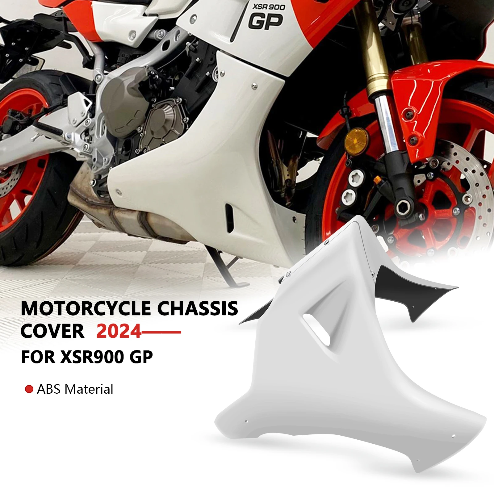 

Для XSR900 GP 2025 2024 XSR900GP 2024 мотоциклетный корпус двигателя, кожух, обтекатель, выхлопной щит, защитная крышка, аксессуары