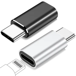1pcs Lightning Female To USB C Male Cable Converter Carplay Type-C Phone Charger Adapter for IPhone 15 Pro Max Samsung Xiaomi