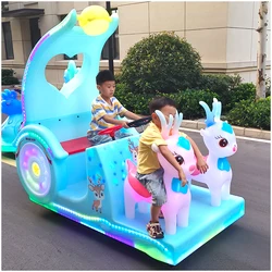 New amusement park amusement equipment electric car children's bumper car unicorn battery car