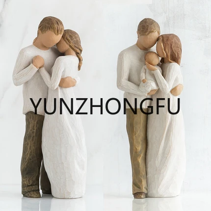 Character Statue Family Decoration Advanced Creative Wedding Gift