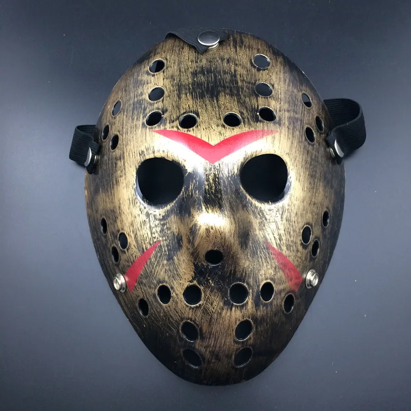 Movie Hockey Mask Jason Voorhees Friday The 13th Horror Scary Mask Halloween Party Cosplay Masks For Adult Men