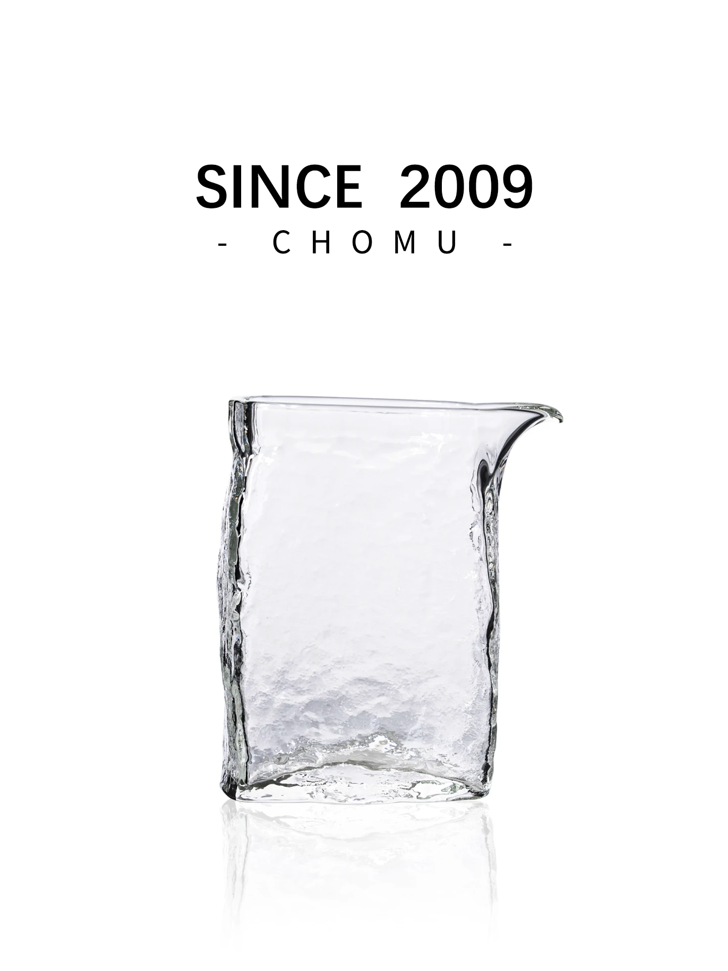 

High Borosilie Glass Hand-Poured Coffee aring Pot Set High-End Tea Sea Glass Dripper Heat Resistant Hammer Pattern Fair Cup