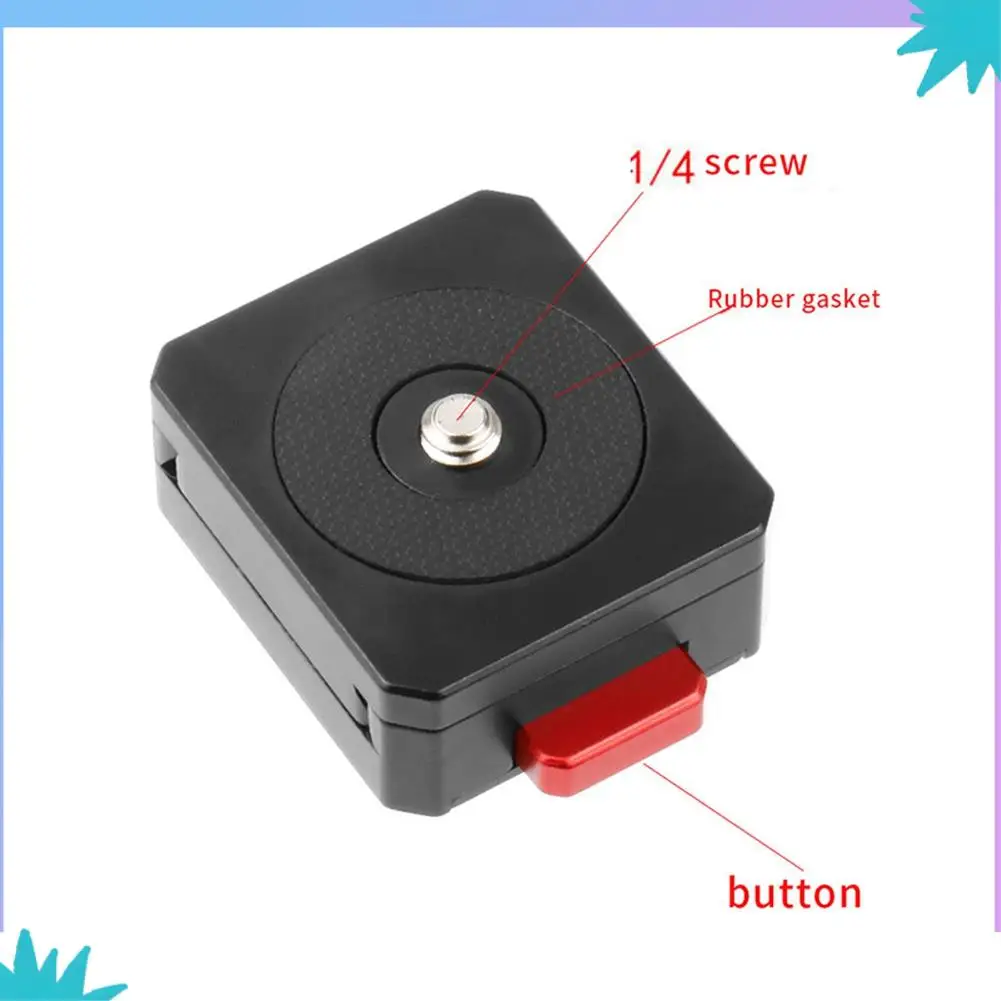 ABZW Camera Quick Release V Mount Lock QR System 1/4 For Tripod Monopod Slider DSLR Video Gimbal For Ronin S SC Zhiyun Crane