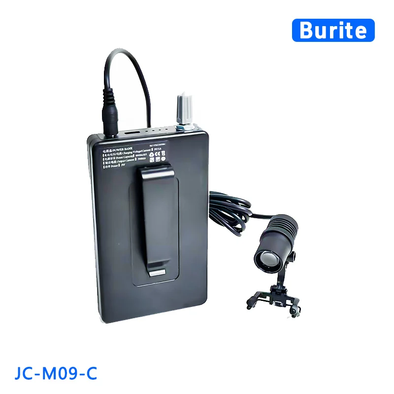 

Burite 3W Headlight Headlamp 85000lux with Filter surgical surgeon Loupes Lab Use Belt Clip Style headlamps with battery12 hours