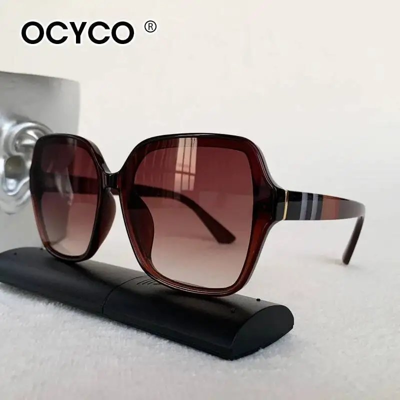 Vintage Großrahmige Quadratische Sonnenbrille für Männer und Frauen Luxusmarke Punk Sonnenbrillen UV400 Fahrbrillen Mode Outdoor-Brillen