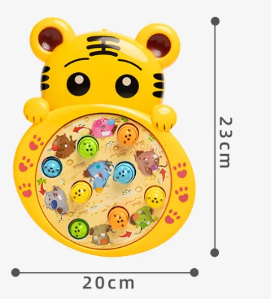 لعبة جرذ الأرض لألغاز الأطفال وتمارين الدماغ آلة ألعاب كهربائية كبيرة