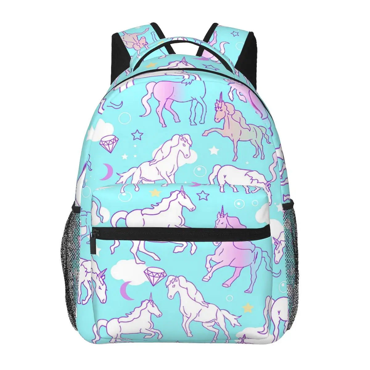 

Sky Unicorns Backpack for Girls Boys Travel RucksackBackpacks for Teenage school bag