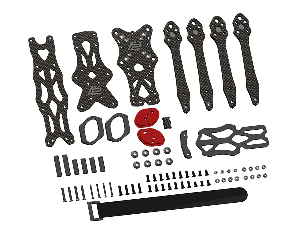 SoloGood APEX EVO O4 PRO FPV-Rahmen-Kit FPV RC-Renndrohne für DJI O4 PRO CADDX Vista Polar RunCam Link Phoenix 2306 Motor – Detail 9