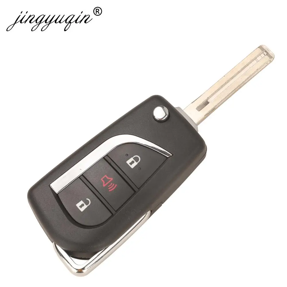 jingyuqin GQ4-73T /HYQ12BFA 314Mhz H (8A) Chip Remote Car Key For Toyota RAV4 Camry Corolla 2015 2016 2017 2018 2019 2020 2021