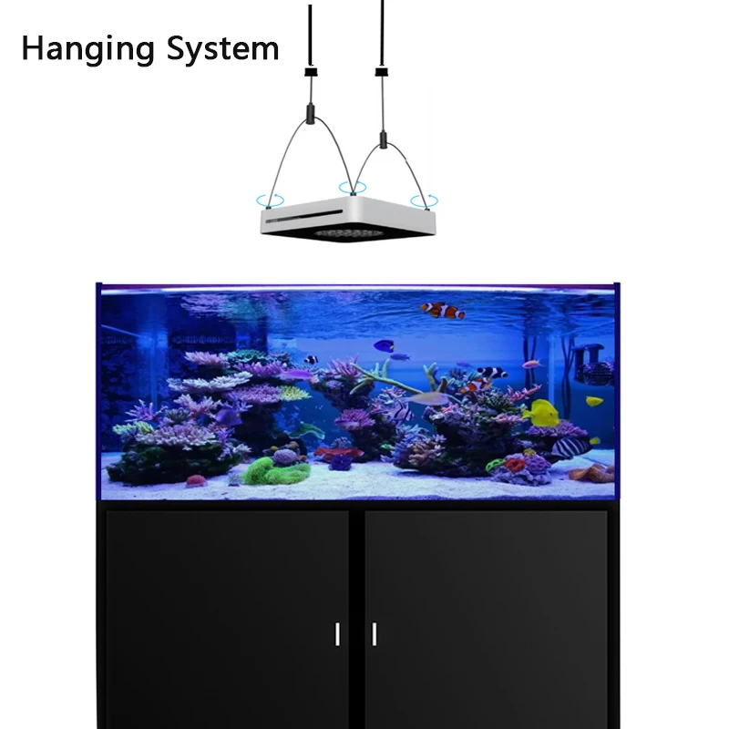 MicMol New Design 4 Channel Adjust WiFi App Control  UV Lighting Reef Led For  Marine Aquarium