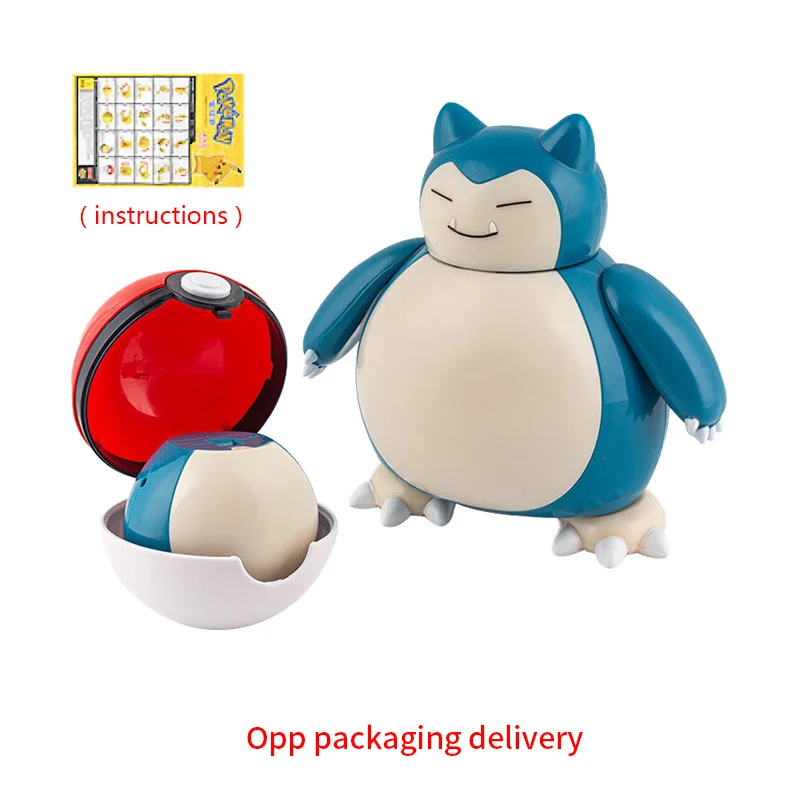 Pokemon Figuren Spielzeug Anime Action Pikachu Dragonite Gengar Mew Snorlax Gyarados Lapras Pokeball Lunala Kinder Geschenk