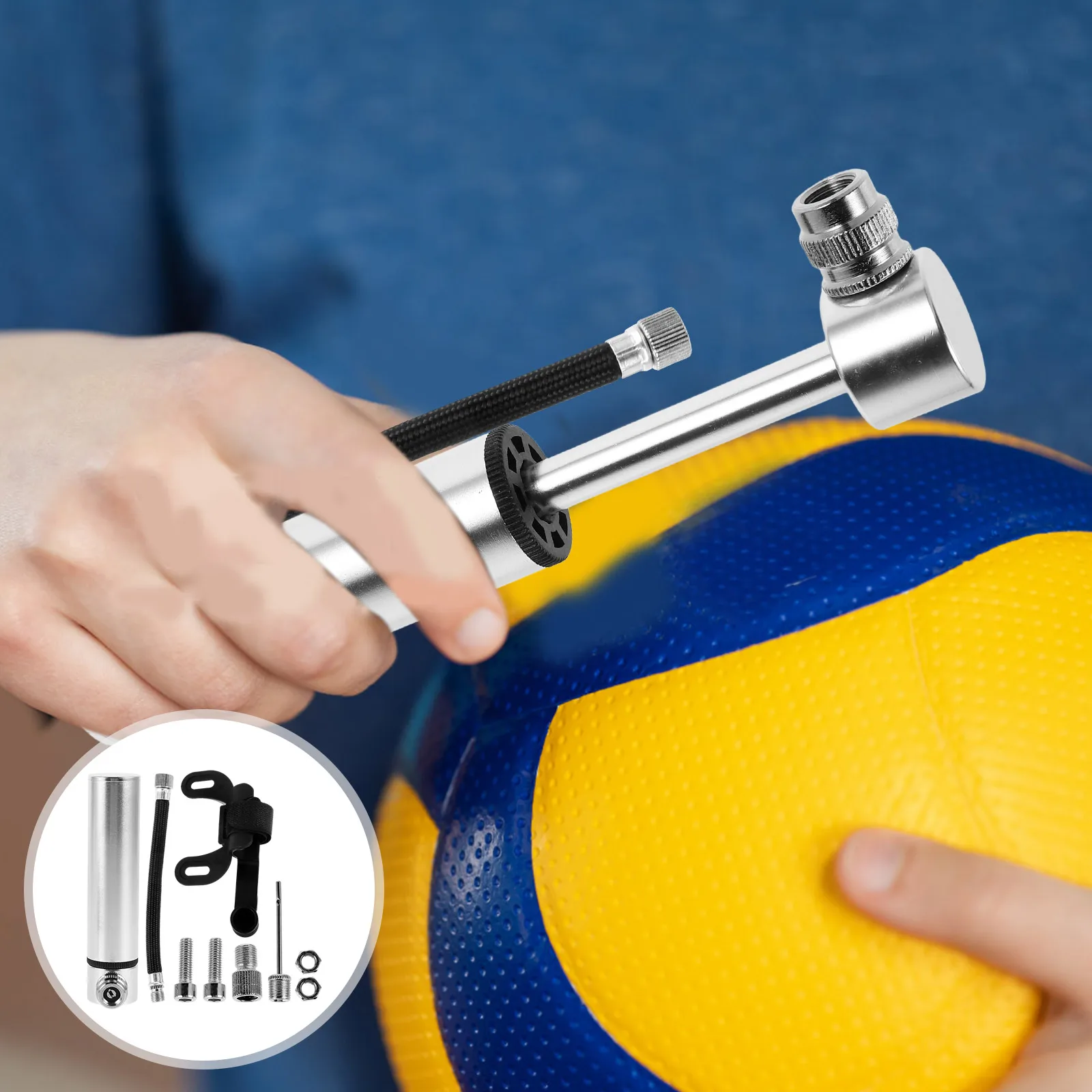 

Portable Inflatable Cartridge Air Pumps for Bicycles Bike Tires Aluminum Alloy Accessory