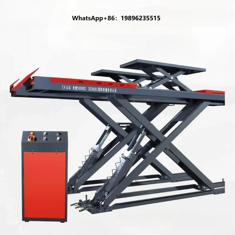 5 Ton Large Car Lift Multi-Vehicle Use Shear Lift