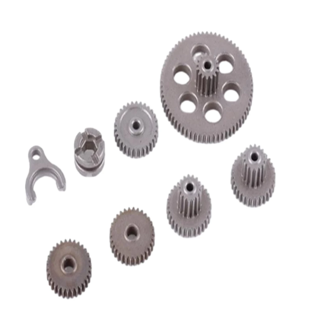 8pcs Gear Steel Hardened Rc Gear For FMS FCX24 1/24 RC Car Upgrade Parts